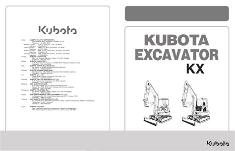 kubota kx040 instructions